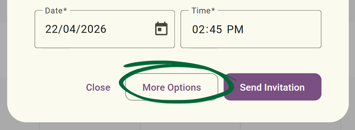 Create Appointment screenshot